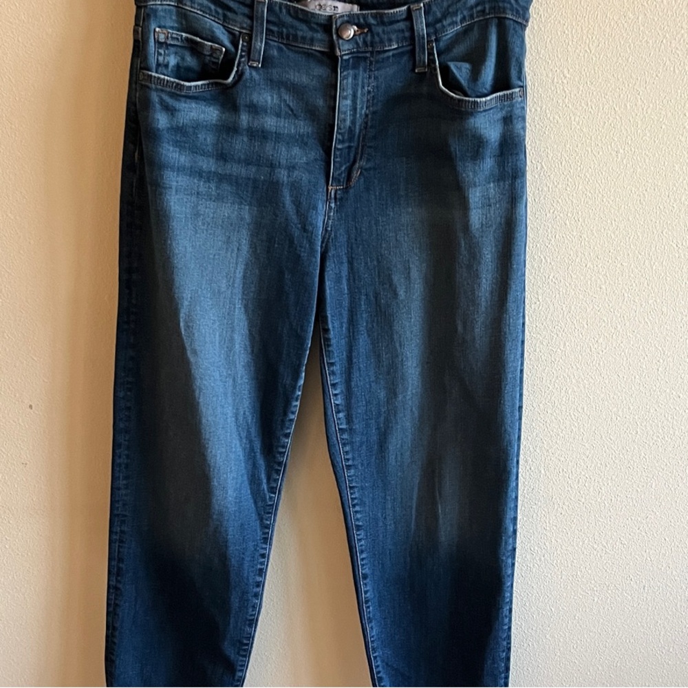 Joe's Jeans Dark Blue Flare Leg Denim - Picture 3 of 8